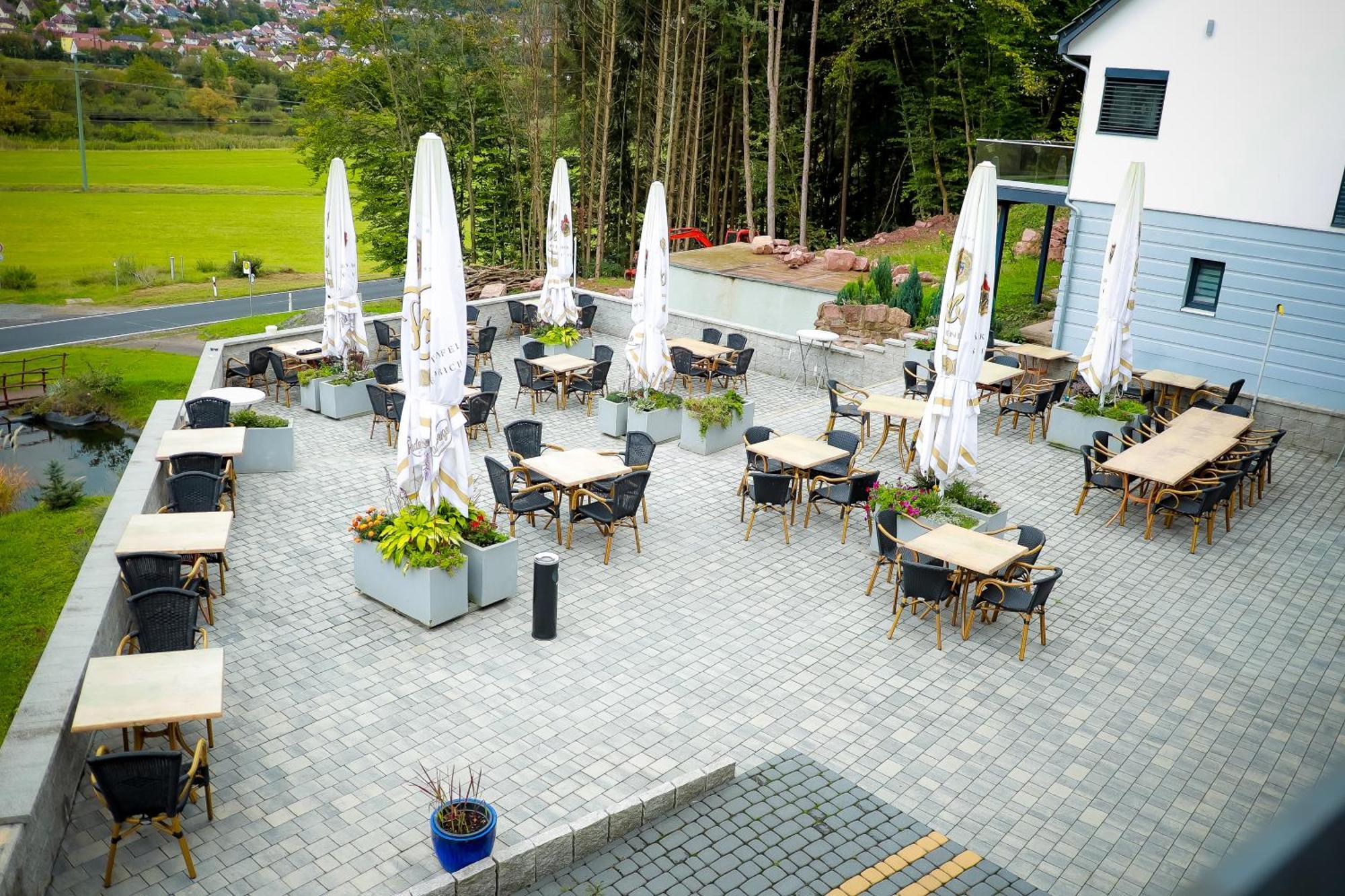 Main Spessart Terrasse Hotel & Restaurant Gemunden am Main المظهر الخارجي الصورة